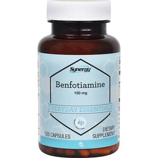 Vitacost, Synergy®, Benfotiamine, 150 mg, 120 Capsules