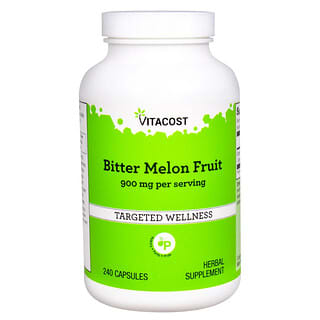 Vitacost, Bitter Melon Fruit, 900 mg per serving, 240 Capsules