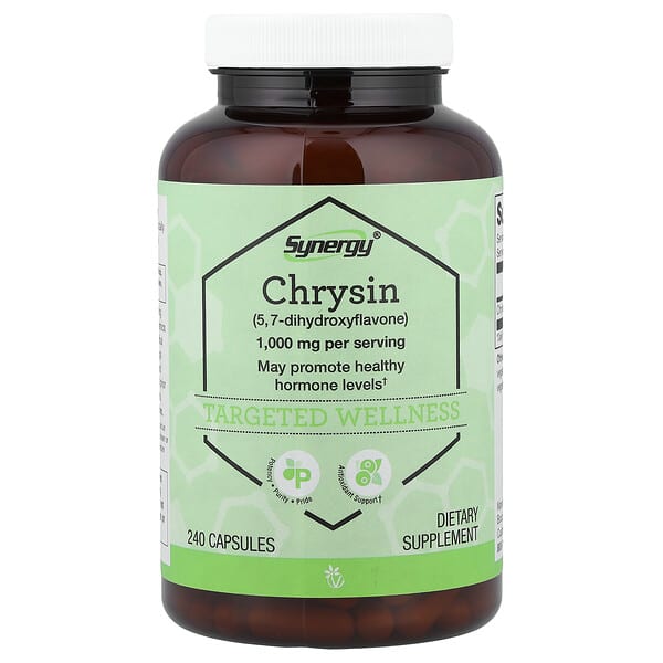 Vitacost, Synergy®, Chrysin, 240 Capsules (500 mg per Capsule) — product photo 1