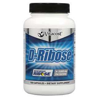 Vitacost‏, د-ريبوز ، 100 كبسولة (750 ملجم لكل كبسولة)