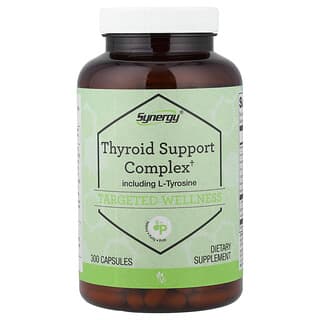 Vitacost, Synergy®, Thyroid Support Complex With L-Tyrosine, 300 Capsules
