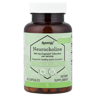Vitacost, Synergy®, Neurocholine, 60 Capsules