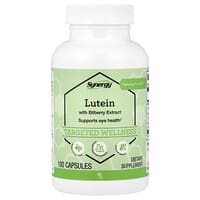 Vitacost, Synergy®, Lutein With Bilberry Extract Featuring FloraGLO®, 100 Capsules