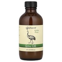 純度100％オーガニック エミューオイル、118ml（4液量オンス）