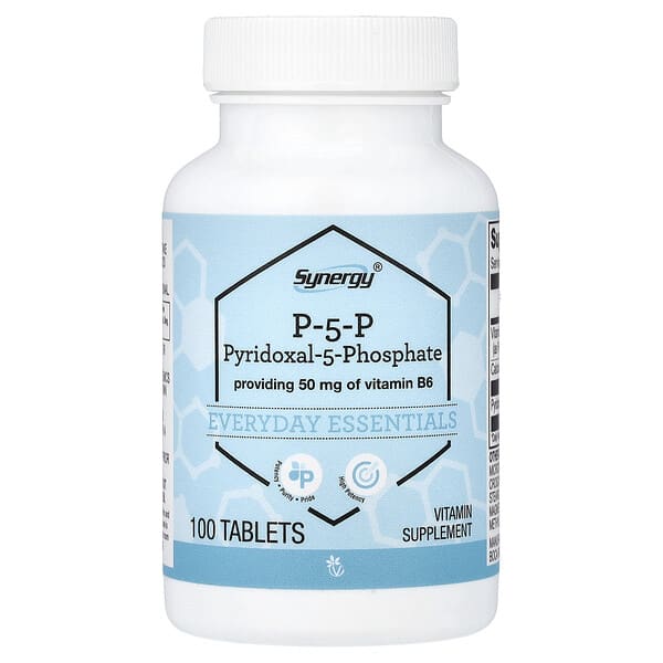 Vitacost, Synergy®, P-5-P, 100 Tablets — product photo 1
