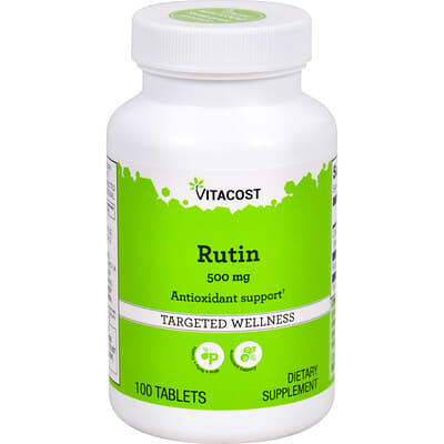 Vitacost, Rutin, 500 mg, 100 Tablets