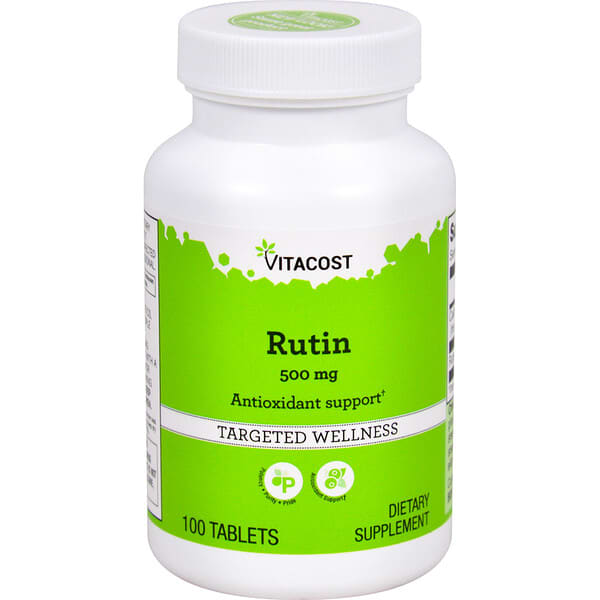 Vitacost, Rutin, 500 mg, 100 Tablets