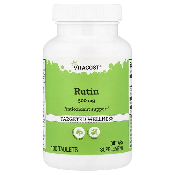 Vitacost, Rutin, 500 mg, 100 Tablets
