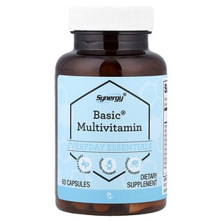 Vitacost, Synergy®, Basic® Multivitamin, 60 Capsules