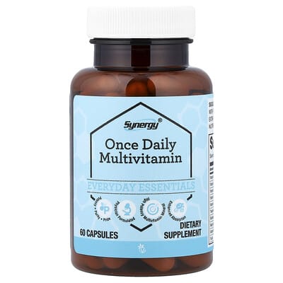 Vitacost, Synergy®, Once Daily Multivitamin, 60 Capsules