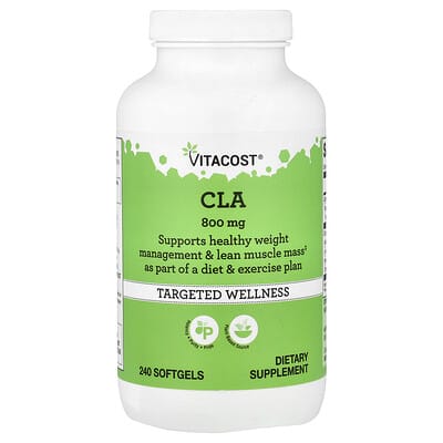 Vitacost, CLA, 800 mg, 240 Softgels