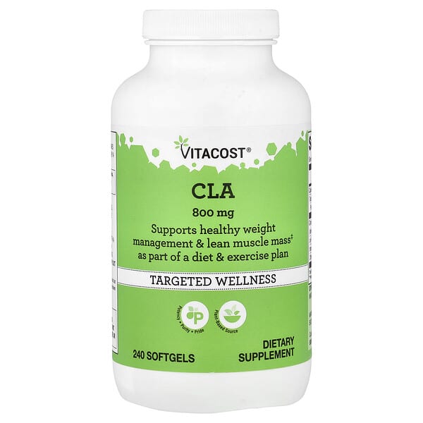 Vitacost, CLA, 800 mg, 240 Softgels