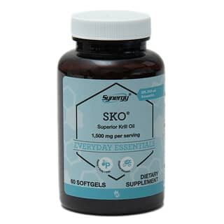 Vitacost, Synergy®, SKO® Superior Krill Oil, 60 Softgels (750 mg per Softgel)