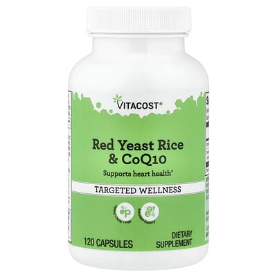 Vitacost, Red Yeast Rice & CoQ10, 120 Capsules