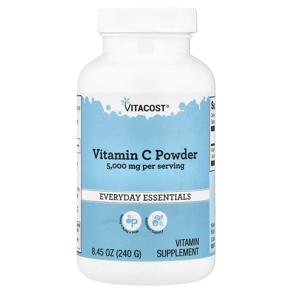 Vitacost, Everyday Essentials, Vitamin C Powder, 8.45 oz (240 g) — product photo 1