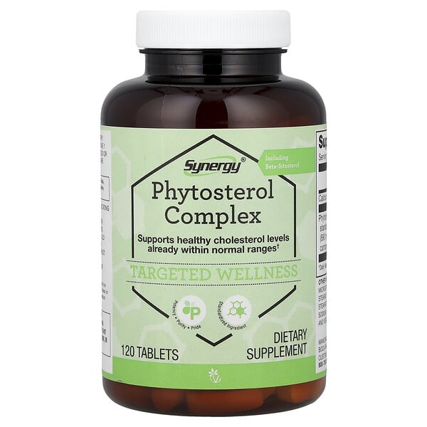 Vitacost, Synergy®, Complejo de fitoesterol, 120 comprimidos