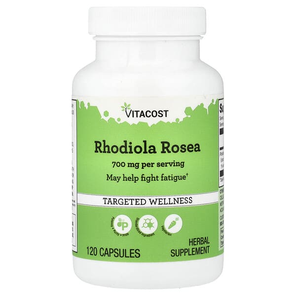 Vitacost, Rhodiola Rosea, 120 Capsules (350 mg per Capsule) — product photo 1