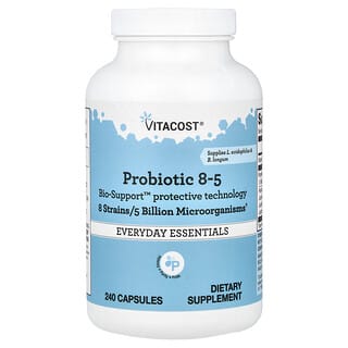 Vitacost, Probiotic 8-5 - 8 Strains, 5 billion CFU, 240 Capsules