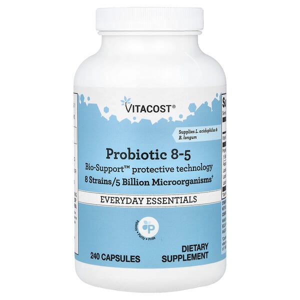 Vitacost‏, بروبيوتيك 8-5 ، 240 كبسولة