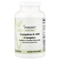 Vitacost, Everyday, Complete B-100 Complex, 200 Kapseln