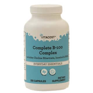 Vitacost, Complete B-100 Complex, 200 Capsules
