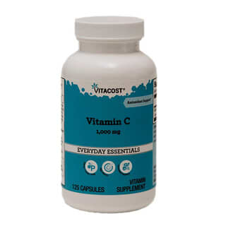 Vitacost‏, فيتامين جـ ، 1،000 ملجم ، 125 كبسولة