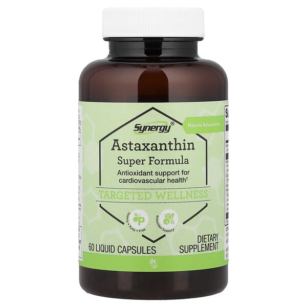Vitacost, Synergy®, Astaxanthin Super Formula, 60 Liquid Capsules — product photo 1