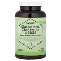 Vitacost (비타코스트), Synergy®, Glucosamine, Chondroitin & MSM with Vitamin C & Manganese, 240 Capsules