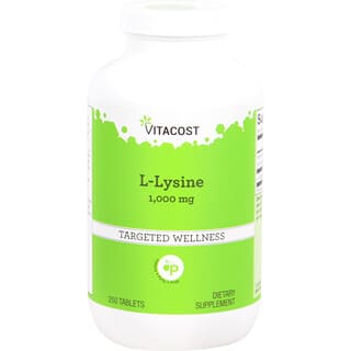 Vitacost, L-Lysine, 1000 mg, 250 Tablets