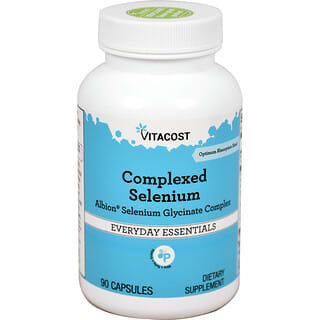 Vitacost, Complexed Selenium - Albion® Selenium Glycinate Complex, 90 Capsules