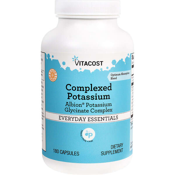 Vitacost, Complexed Potassium, 180 Capsules — product photo 1