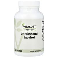 Vitacost, Choline en inositol, 100 capsules