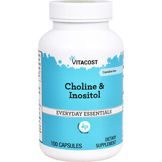 Vitacost, Choline & Inositol, 100 Capsules