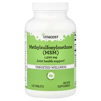 Vitacost, Methylsulfonylmethane (MSM), 1,500 mg, 120 Tablets