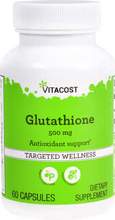 Vitacost‏, Glutathione, 500 mg, 60 Capsules