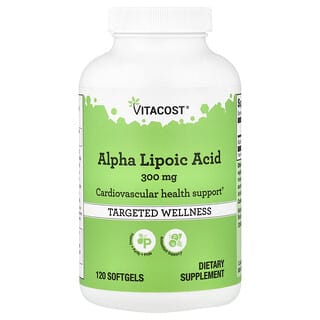 Vitacost, Alpha Lipoic Acid, 300 mg, 120 Softgels