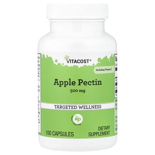Vitacost, Apple Pectin, 500 mg, 100 Capsules