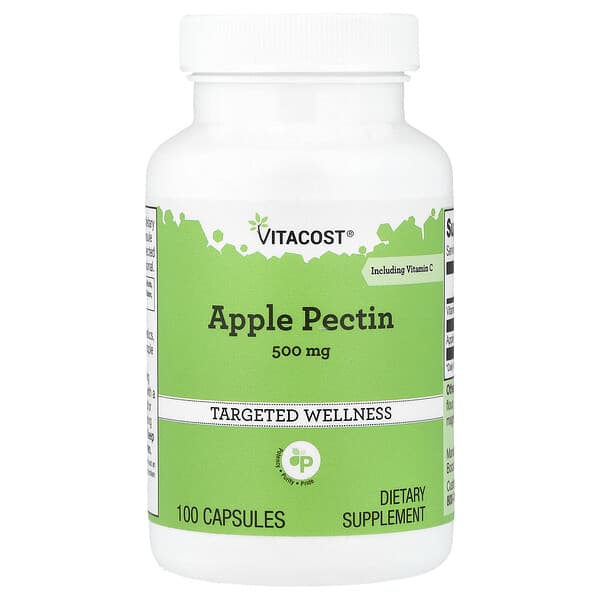 Vitacost, Apple Pectin Including Vitamin C, 100 Capsules