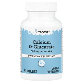 Vitacost, Calcium D-Glucarate, 500 mg, 60 Tablets