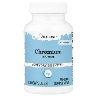 Vitacost, Chromium ChromeMate®, 200 mcg, 100 Capsules