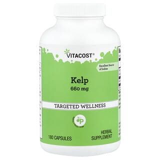 Vitacost, Kelp, 660 mg, 180 Capsules