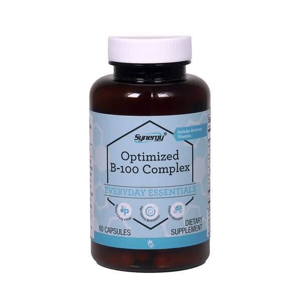 Vitacost, Synergy®, Optimized B-100 Complex, 60 Capsules — product photo 1