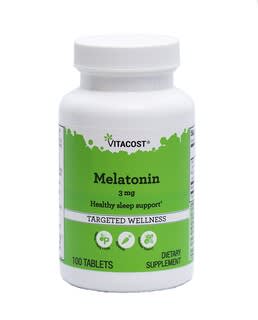 Vitacost, Melatonin, 3 mg, 100 Tablets
