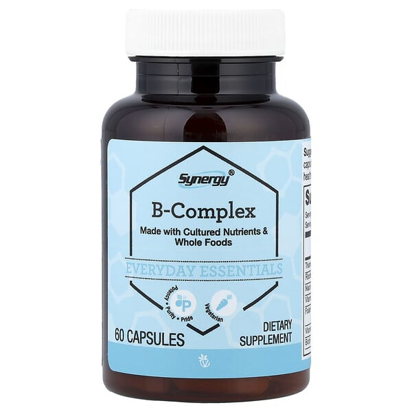 Vitacost, Synergy®, B-Complex, 60 Capsules
