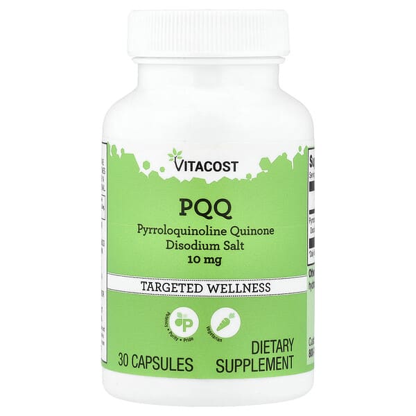 Vitacost, PQQ, 10mg, 캡슐 30정