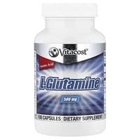 Vitacost, L-Glutamine, 500 mg, 100 Capsules
