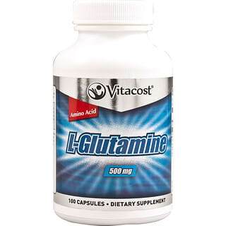 Vitacost, L-Glutamine, 500 mg, 100 Capsules