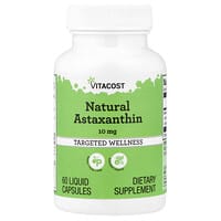 Vitacost, Natural Astaxanthin, 10 mg, 60 Liquid Capsules
