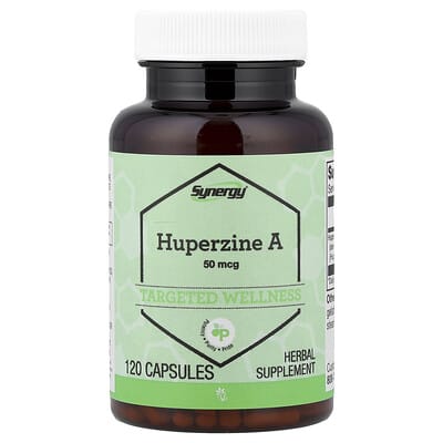 Vitacost, Synergy®, Huperzine A, 50 mcg, 120 Capsules