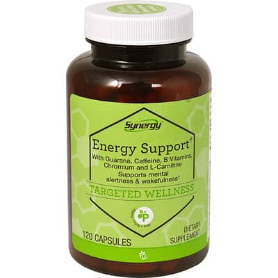 Vitacost, Synergy®, Energy Support, 120 Capsules